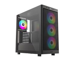 ID-COOLING WARE 510 ARGB Tempered Glass Black