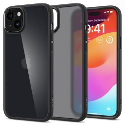 Spigen iPhone 15 Case Ultra Hybrid Frost Black