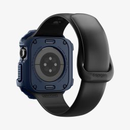 Spigen Rugged Armor 2 case for Apple Watch 11 42mm Navy Blue