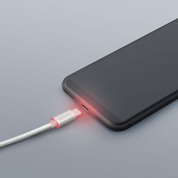 Delight USB Type-C Adatkábel LED White