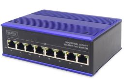 Digitus Industrial 8-Port Gigabit PoE Switch