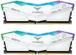 TeamGroup 32GB DDR5 6000MHz Kit(2x16GB) T-Force Delta RGB White