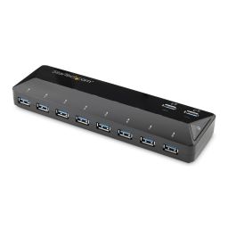 Startech 10-portos USB3.0 HUB Black