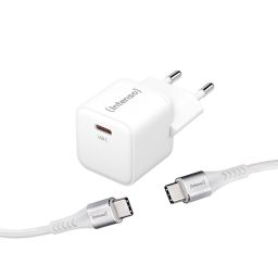 Intenso W30C GaN adapter + C315C cable 1,5m White