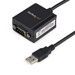 Startech USB to Serial RS232 Adapter Cable with COM Retention 1,8m Black