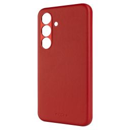 FIXED MagLeather telefontok Samsung Galaxy S25-höz, piros