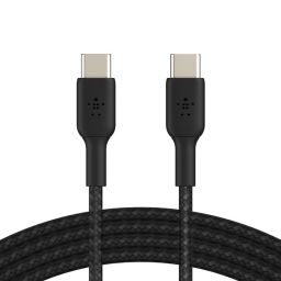 Belkin BoostCharge Braided USB-C to USB-C Cable 2m Black
