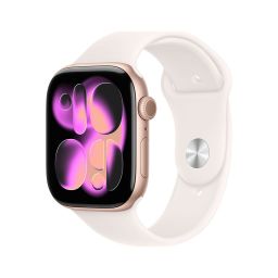 Apple Watch S11 GPS 42mm Rose Gold Aluminium Case with Light Blush Sport Band - M/L