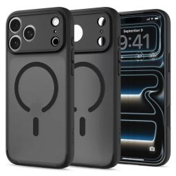 Spigen Ultra Hybrid MagSafe case for iPhone 18 Pro Max/17 Pro Max Frost Black