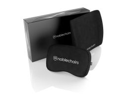 Gamer szék kiegészítő noblechairs Memóriahabos párnaszett Fekete