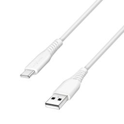 Logilink USB 2.0 Type-C C/M to A/M 15W 1,5m cable White