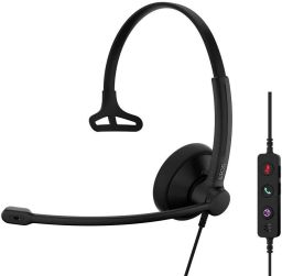Sennheiser / EPOS Impact 100 Microsoft Teams Mono USB-C/A Headset Black