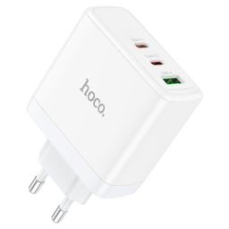 Hoco N30 Glory PD65W + QC3.0 Charger White
