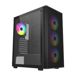 FSP M220 ARGB Tempered Glass Black