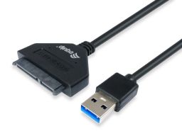 EQuip USB 3.0 to SATA Adapter Cable Black