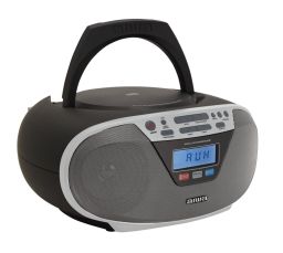 Aiwa BBTU-400 Boombox Silver