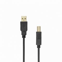 SBOX USB A Male - USB B Male cable 3m Black