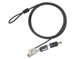 Conceptronic  CUSTODIO02BWM Keyed Laptop Lock 1,8m Black