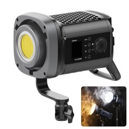 Ulanzi 200W bi-color COB led lámpa, 2700K-6500K, 95CRI, 6 effekt, V-Mount, APP vezérlés, Bowens