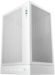 DeepCool Számítógépház - CH170 PLUS WH (Micro-ATX/Mini-ITX, 2xUSB3.0, Type-C, fehér)