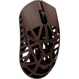 WLMOUSE BEAST X MAX optikai vezeték nélküli gaming egér barna