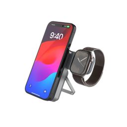 FIXED MagZen 5 állvány 5000 mAh PowerBank, szürke