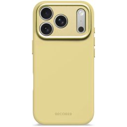 Decoded AntiMicrobial Silicone Backcover for iPhone 17 Pro Yuma Yellow