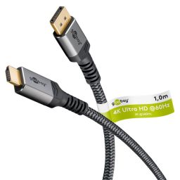DisplayPort kábel DP M-HDMI M 2.0 ULTRA HD 