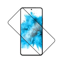 FIXED teljes képernyőt védő edzett üveg POCO F7 Pro készülékhez, fekete