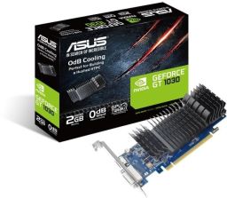 ASUS PCIE GT1030 2GB GDDR5 LP passzív videokártya