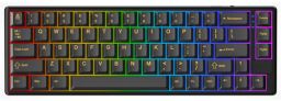 BIL AVAX GM01 PRO 65% RGB tri-mode mechanikus billentyűzet Gateron piros switch, magyar kiosztás
