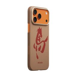 Pitaka Edge Case for iPhone 17 Pro Max Ink Horse Gold & Jade