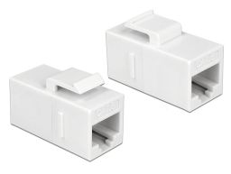 JBL Keystone Module RJ45 jack > RJ45 jack Cat.6 UTP White