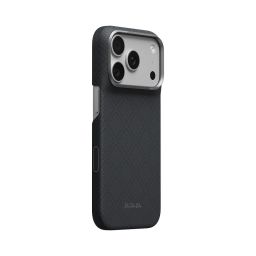 Pitaka Edge Case Argyle for iPhone 18/17 Pro Lava Black