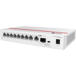 Huawei eKit Switch 8x1000Mbps + 1x1000Mbps + 1x1000Mbps SFP, Nem menedzselhető, Asztali, fanless - S110-8T2ST