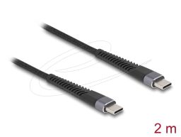 DeLock USB-C to USB-C cable 2m Black
