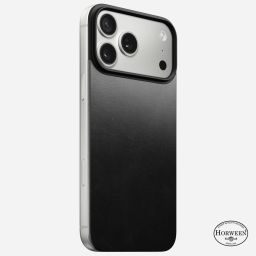 Nomad Magnetic Leather Back (Horween) Magsafe for iPhone 18 Pro Max/17 Pro Max Black