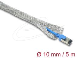 DeLock Braided Sleeve for EMC shielding self-closing 5mx10mm