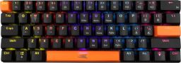 Baracuda DOLPHIN-B/R-US, BGK-03111B/R-US fekete mechanikus gamer billentyűzet piros kapcsolóval, angol