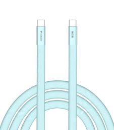 Verbatim Sync & Charge SoftTouch USB-C to USB-C 60W cable 1,2m Blue