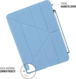 Pipetto Origami No3 Pencil Case iPad 10.9 (2022) Light Blue
