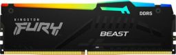 Kingston 16GB DDR5 6800MHz Kit(2x8GB) Fury Beast RGB Expo Black