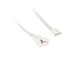 Kábel 4pin PWM hosszabbító, 30cm, Fehér