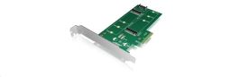Raidsonic IB-PCI209 Converter for 1x M.2 SSD to SATA III & PCIe x4