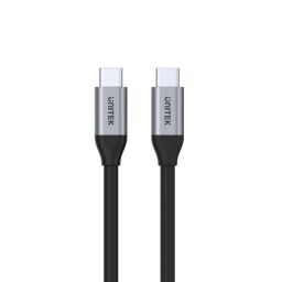Unitek Full-Featured USB-C 100W PD Fast Charging Cable with 4K@60Hz and 10Gbps Data (USB 3.2 Gen2) 1m Black