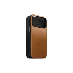 Nomad Modern Leather Folio for iPhone 17 Pro Max English Tan