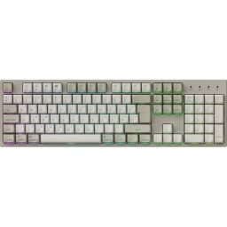 Keychron C2 Pro 8K USB magyar Apex Red mechanikus billentyűzet szürke (Bontott!)