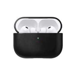 Nomad Modern Leather Case (Horween) for Airpods Pro 3 Black