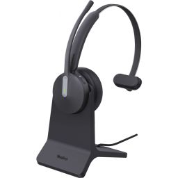Yealink BH70 Mono Teams USB-C/A Bluetooth Headset with Stand Black