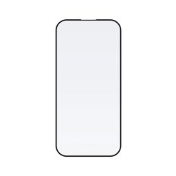 FIXED Rendkívül tartós edzett üveg por elleni aplikátorral Apple iPhone 14 Pro készülékhez, fekete